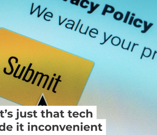 It’s all too easy – by design – to agree to a privacy policy without checking the voluminous fine print to find out what you’re giving away. Sean Gladwell/Moment via Getty Images